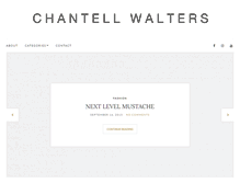 Tablet Screenshot of chantellwalters.com